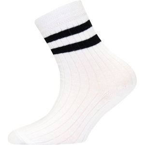 kindersokken met strepen – White – 39-42