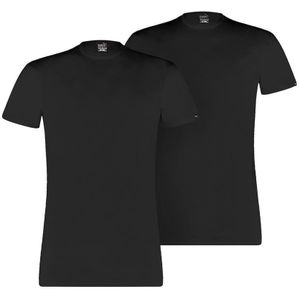 Puma Basis t-shirt met ronde hals Black