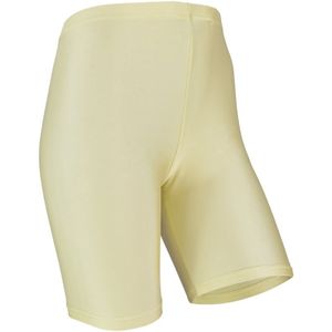 Sarlini Dames short legging shiny Yellow