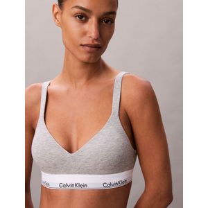 Lift Bralette van katoen en modal grijs