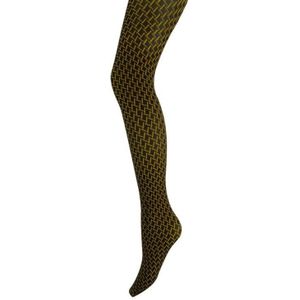 Fantasie panty grafisch dessin Marianne. – Antracite – S-M