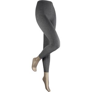Dames legging van katoen – Grey melange – XXXL