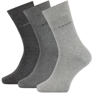 Calvin Klein Flat herensokken van katoen Grey Combo