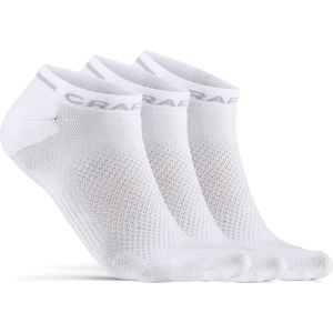 Sok Craft Unisex Core Dry Shaftless Sock 3-Pack White