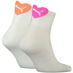 Dames HEART SHORT Sokken 2 pack – Oatmeal – 35-38