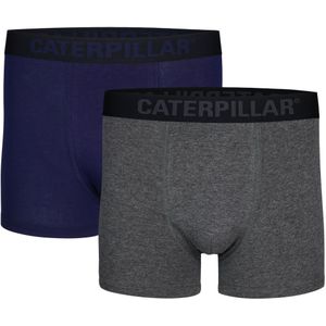 Caterpillar Boxershorts 2-pack Blue grey melange