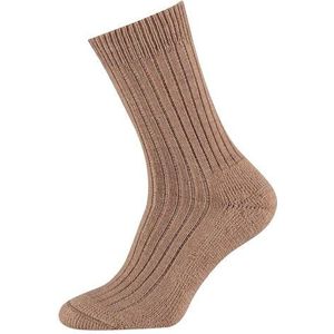 Wollen sokken met een badstof zool – Marine – 39-42