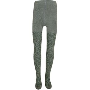 Ewers Katoenen kinder maillot met panterprint Olive