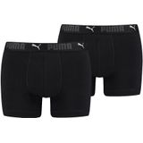 Puma SPORT COTTON BOXER 2P Black