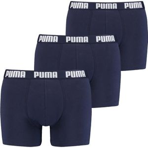 Puma 3-pak Heren Boxershort Everyday Boxershort - S - Blauw