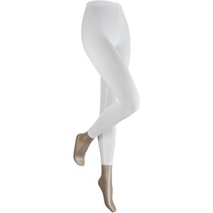 Dames legging van katoen – White – XXXL