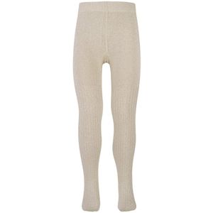 Glitter kindermaillot met ajour – Oliv scin – 92-98