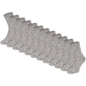 Geitenwollen sokken 12-paar – 35-38