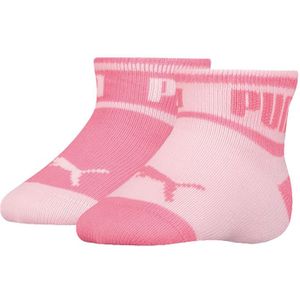 Puma - Unisex Babysokken - Pink - 2 Paar