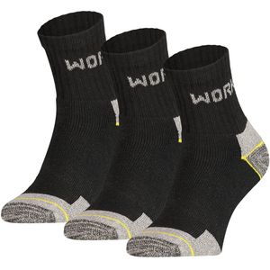 Halfhoge werksokken van katoen 3-paar – 46-48