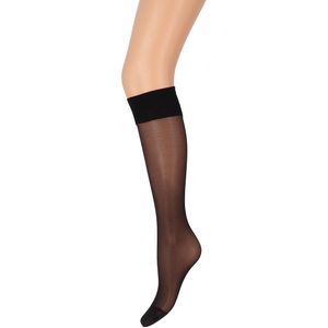 Marianne 20 denier panty kniekous anti press Black