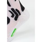 Boru Bamboe wandelsokken met badstof zool White