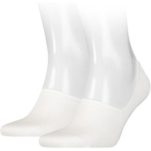Katoenen heren footies – White – 43-46