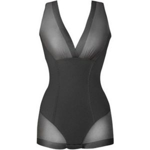 Shapewear Body Shaping-ondergoed, zwart - maat L