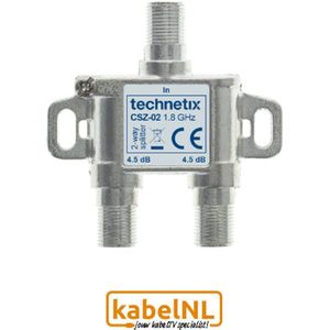 Technetix 2 weg MoCA splitter (Internet over Coax)