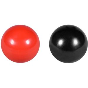 Duroplast Ballenknop M10 - 40 mm - 2 Rode en 2 Zwarte Stukken