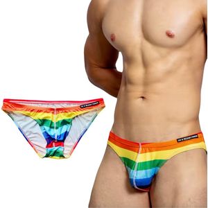 Heren Zwembroek - Regenboog - Thong Swimwear