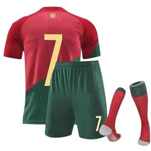 Voetbal Jersey Set voor Kinderen - 2022 Thuis- en Uitshirts met Sokken