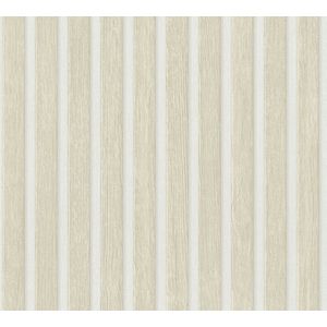 LATTENWAND BEHANG | industrieel - Beige Wit - A.S. Création Elements 2