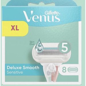Gillette - Venus Pro Smooth Sensitive - Scheermesjes - 8 Navulmesjes