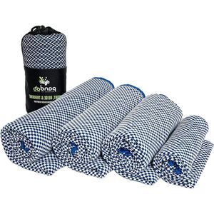 Bamboevezel reishanddoek - ultralicht, extreem absorberend, antibacterieel en sneldrogend - sport, reizen, trekking en baden - diverse maten en kleuren