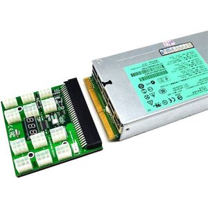 Power Module Breakout Board Voor Hp 1200W 750W Server PSU Gpu PC Voeding Ethereum Eth Mining