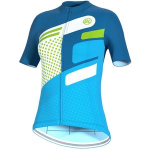 Bicycle Line Asolo Korte Mouw Wielertrui Blauw S Vrouw