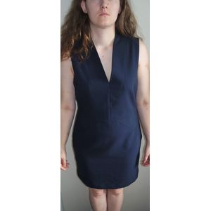 Sfadelyn SL Dress van Selected Femme - Dark Sapphire - Maat 42