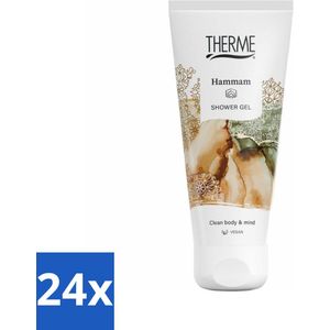 Therme - Hammam showergel - Product - Verzorgend - Verfrissend - 200ml - Voordeelverpakking - 24 stuks