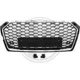 Audi - Radiateurgrille - Chroom/zwart - Glanzend - Voorzijde