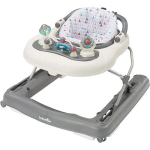 Stellar 2 in 1 Loopstoel - inclusief speeltjes en liedjes - Loopstoeltje Baby Verstelbaar Hoogte - 2 Stuurwieltjes