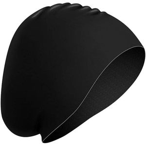 Inovra Plus - Waterdichte Badmuts voor Lang Haar, Grote Siliconen Badmuts, Haardouchemuts voor Vrouwen en Mannen