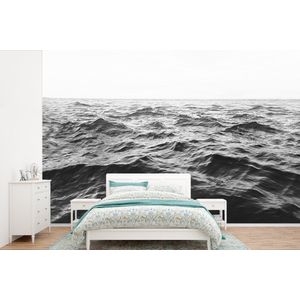 Zee - Water - Natuur - Zwart wit - Behangpapier
