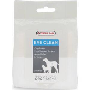 oropharma - eye clean oogdoekjes 20st - voor hond en kat