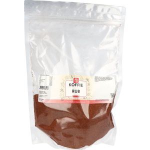Van Beekum Specerijen - Koffie Rub - 1 kilo (hersluitbare stazak)