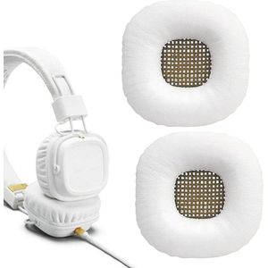Vervangende oorkussens voor Marshall Major hoofdtelefoon - compatibel met Marshall Major I en II - oorkussens in wit