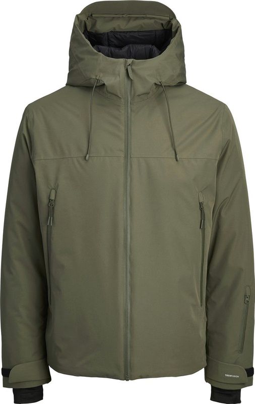 Jack & Jones - Fusion Technical - Jas - Met Capuchon - Lange Mouwen - Gerecyclede Polyester Voering