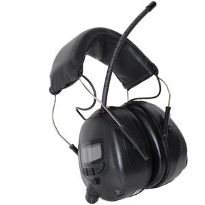 Gehoorbescherming met Radio en Bluetooth - Oorkappen met AUDIO ingang - Inclusief Tas en Batterijen - EAR-22-B