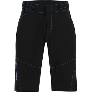 Santini MTB fietsbroek zonder zeem Dames Zwart Blauw - Selva MTB shorts for woman - M