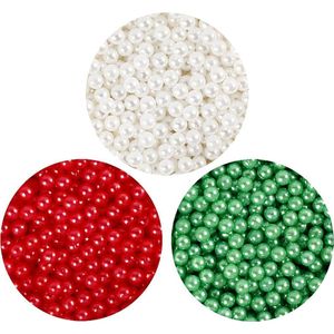 Pearl Clay®, groen, rood, wit, 1 set, 3x25+38 gr