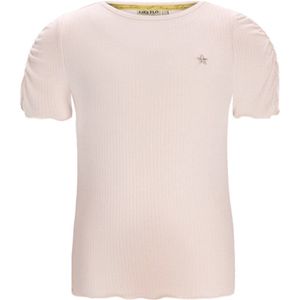 Like Flo - Elise Flo girls rib ss shirt - Kit - Maat 158-164