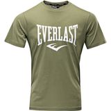 Everlast Russel - T-Shirt - Katoen - Khaki Groen - S