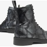 Nerogiardini - Turandot Tr Padova - Lichte Zwarte Laarzen - Enkellaarsjes