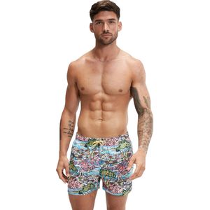 Speedo Eco Leisure Zwemshort 003309-16455 - Kleur Groen-multicolour - Maat XL