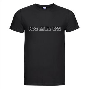 Nog eentje dan T-shirt - 100% Katoen - Maat 3XL - Classic Fit - Zwart